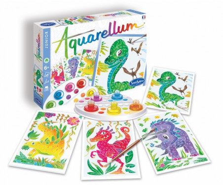 Aquarellum junior Dinosaures Sentosphere